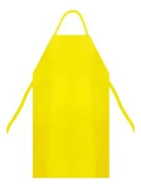 Foto do produto Avental Amarelo Pvc Forrado 1,20x0,70 - Plastcor (kit 3unid)