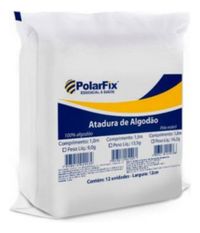 Foto do produto Atadura De Algodao Ortop. 15cm X 1,8m (12 Unid) - Polar Fix