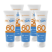 Foto do produto PROTETOR SOLAR FPS 60 120G ( KIT C/5 UN)- COSMODERMA 