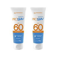Foto do produto PROTETOR SOLAR FPS 60 120G (KIT C/2UN)- COSMODERMA
