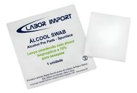 Foto do produto Álcool Swab 70% Sache 200 Un - Labor Import