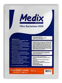 Foto do produto Filtro Bacteriano Hmef Adulto C/tubo - Medix