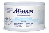 Foto do produto Fita De Silicone Hipoalergenica 1 Un  (2,5cm X 1,5m) - Missner