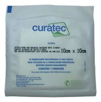 Foto do produto CURATIVO ALGINATO DE CALCIO E SODIO (10CM X 10CM) - CURATEC