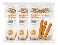 Foto do produto Abaixador De Língua Em Madeira (100 UNIDADES) - TALGE