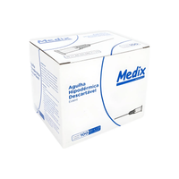 Foto do produto AGULHA HIPODERMICA 40X1,60MM - 16G (4CX C/100Unid) - MEDIX