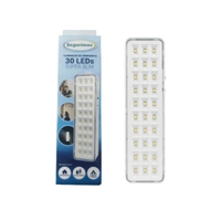 Foto do produto Luminária De Emergência Led C/ Bateria Recarregável Branca 