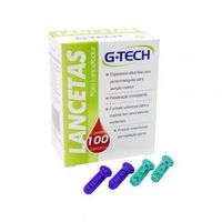 Foto do produto LANCETA PARA LANCETADOR 30G (100 UNIDADES) - G-TECH