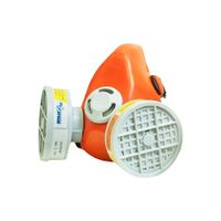 Foto do produto Respirador Semi Facil 2 Filtros (filtros Não Inclusos) C.A. 39429 - Plastcor