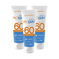 Foto do produto PROTETOR SOLAR FPS 60 120G (KIT C/3 UN)-COSMODERMA