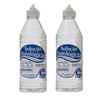 Foto do produto Soro Fisiológico Cl Sodio 0,9% KIT C/2UN (500ml) - ARBORETO
