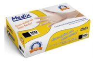 Foto do produto LUVA DESCARTÁVEL VINIL S/ PÓ (100UNID) - MEDIX