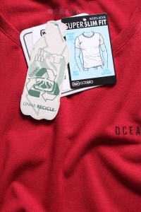 CAMISETA OCEANO SUPER SLIM RECICLE