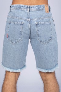 BERMUDA JEANS OCEANO LAVAGEM DESTROYER