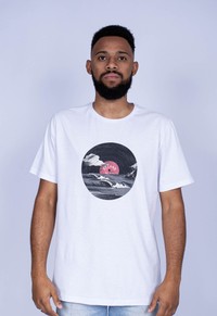 CAMISETA OCEANO WAVE DISCO MALHA