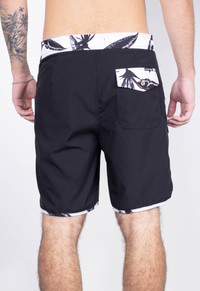 BERMUDA BOARDSHORT OCEANO RETRO BW COLLAB PRESERVING OUR ROOTS