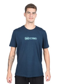 CAMISETA OCEANO LOGO MALHA