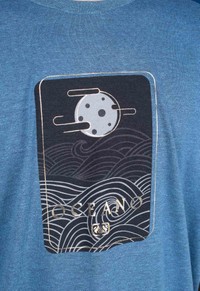 CAMISETA OCEANO FOIL FLAMÊ STONE