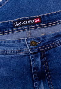 BERMUDA JEANS OCEANO PLUS SIZE GARCEZ