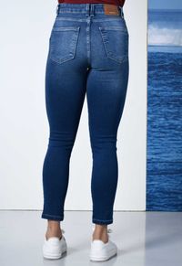 CALÇA JEANS OCEANO CIGARRETE FEMININA BIO DENIM