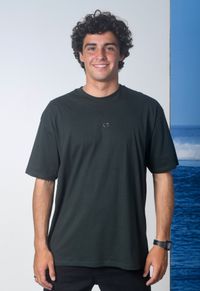 CAMISETA OCEANO OVERSIZE RELEVO TECH GOLD