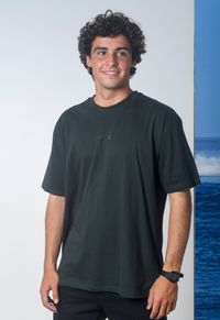 CAMISETA OCEANO OVERSIZE RELEVO TECH GOLD
