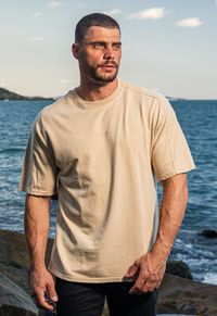 CAMISETA OCEANO OVERSIZED MALHÃO LAV