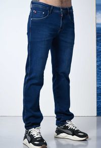 CALÇA JEANS SLIM OCEANO DENIM MALHA