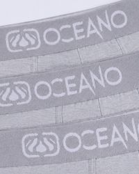 KIT 3 CUECAS BOXER MESCLA - OCEANO