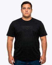 CAMISETA PLUS SIZE OCEANO RELEVO GOLD