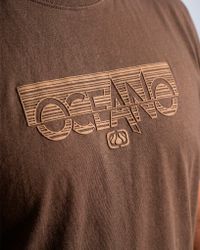 CAMISETA PLUS SIZE OCEANO RELEVO GOLD