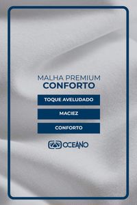 CAMISETA OCEANO RELEVO MALHA CONFORTO