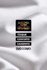 CAMISETA OCEANO DUPLO RELEVO MALHA GOLD