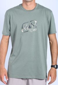CAMISETA OCEANO PLUS LOGO MALHA