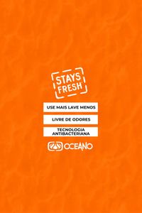 CAMISETA OCEANO RELEVO TECH STAYS FRESH
