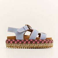 Foto do produto Sandália Pescadora Camurça Celeste