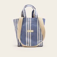 Foto do produto Bolsa Mini Tote Alças duplas Rayas Blue