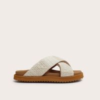 Foto do produto Sandália Slide Dunas Crochê Arenas