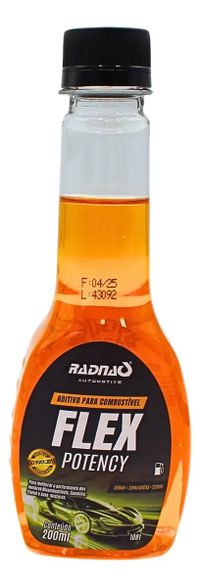 Foto do produto Aditivo Bicombustível Flex  Potency 200ml - Radnaq