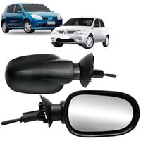 Foto do produto Retrovisor Logan/Sandero 06/08 Com Controle Lado Direito