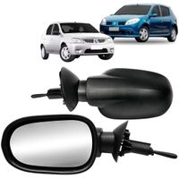 Foto do produto Retrovisor Logan/Sandero 06/08 Com Controle Lado Esquerdo