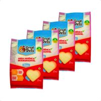 Foto do produto Areia Biodegradável De Milho E Mandioca Fina Great Pets 2kg