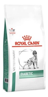 Foto do produto Alimento Royal Canin Veterinary Diet Canine Diabetic Cachorro 1,5kg