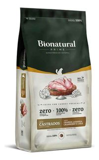 Foto do produto Ração Bionatural Para Gatos Castrados Sabor Frango 7,5kg