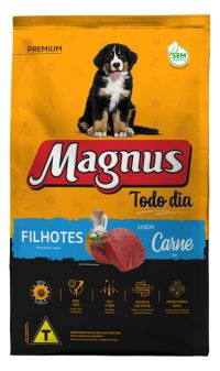Foto do produto Ração Magnus Todo Dia Cães Filhotes Carne 20KG