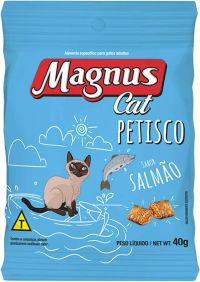 Foto do produto Petisco Gato Magnus Cat Salmão 40G