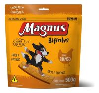 Foto do produto Bifinho Magnus Mastigáveis Sabor Frango Para Cães 500G