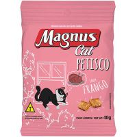 Foto do produto Petisco Para Gatos Magnus Cat Frango 40G
