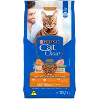 Foto do produto Ração Cat Chow Premium Especial Sabor Peixe para Gatos Castrados 10,1KG BR