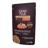Foto do produto Ração GranPlus Úmida Cães Adultos Gourmet Sachê 100G